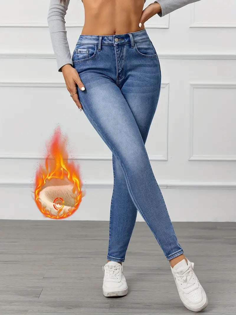 Cozeen Fleece-Lined Jeans