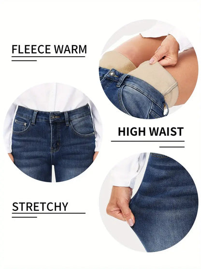 Cozeen Fleece-Lined Jeans