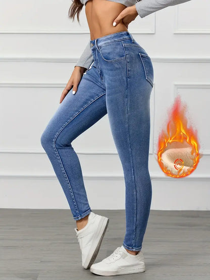 Cozeen Fleece-Lined Jeans