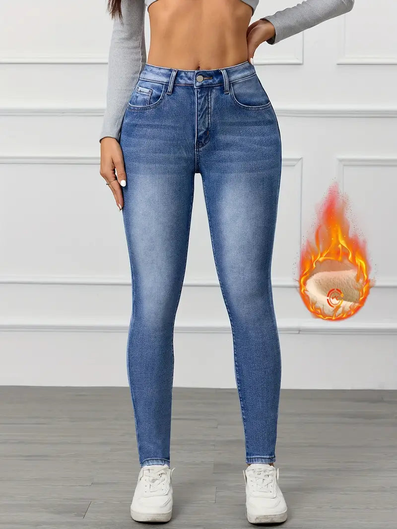 Cozeen Fleece-Lined Jeans